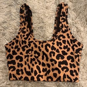 balance athletics king cheeta sports bra